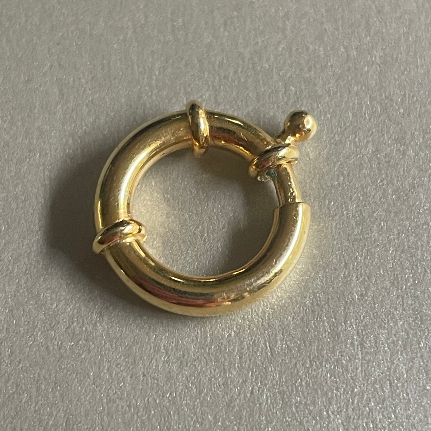 Connettore per boa (argento sterling 925/placcato oro)