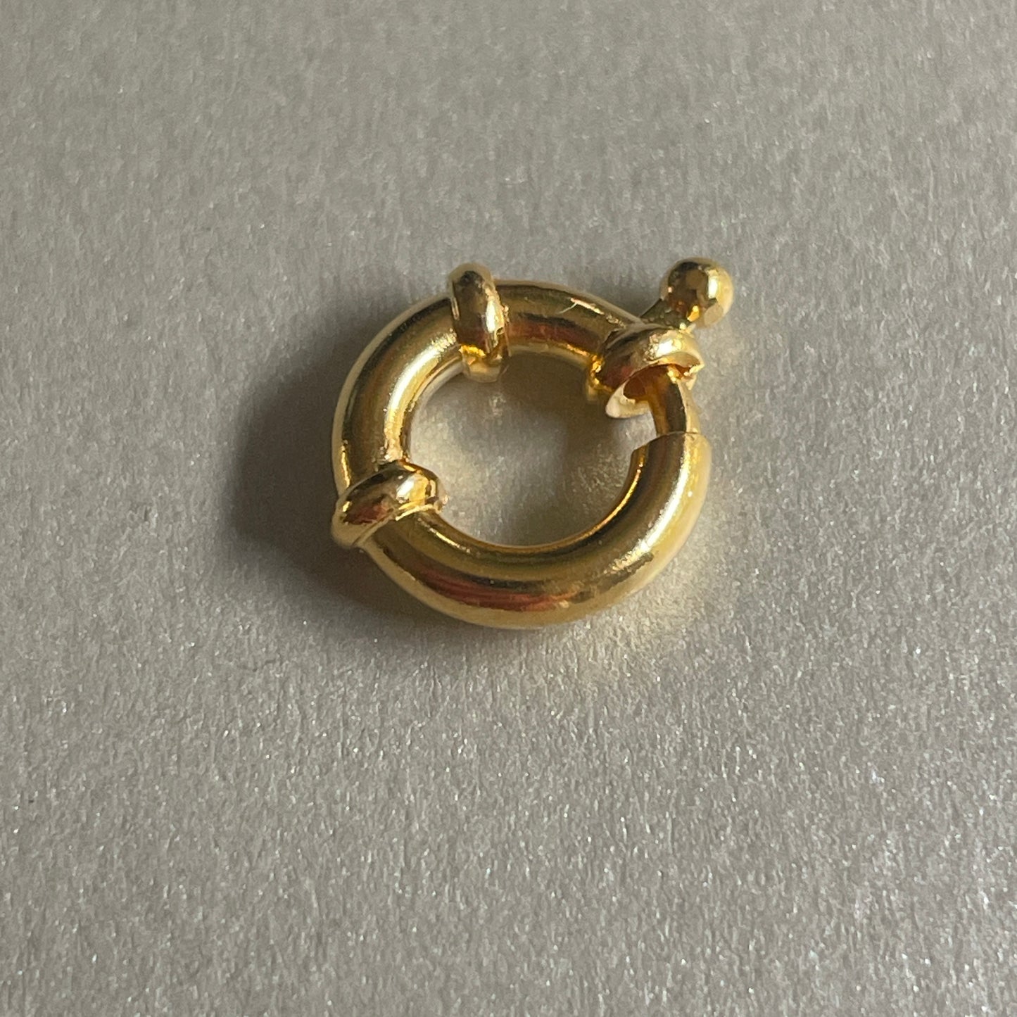 Connettore per boa (argento sterling 925/placcato oro)