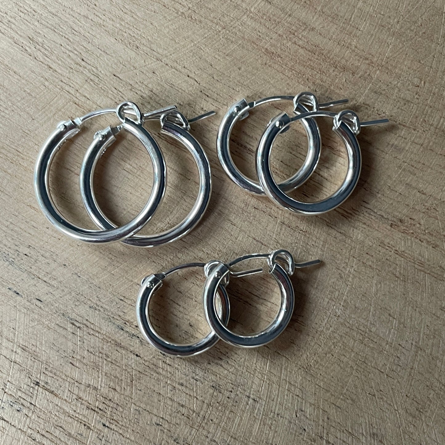 Oorringen 925 sterling zilver