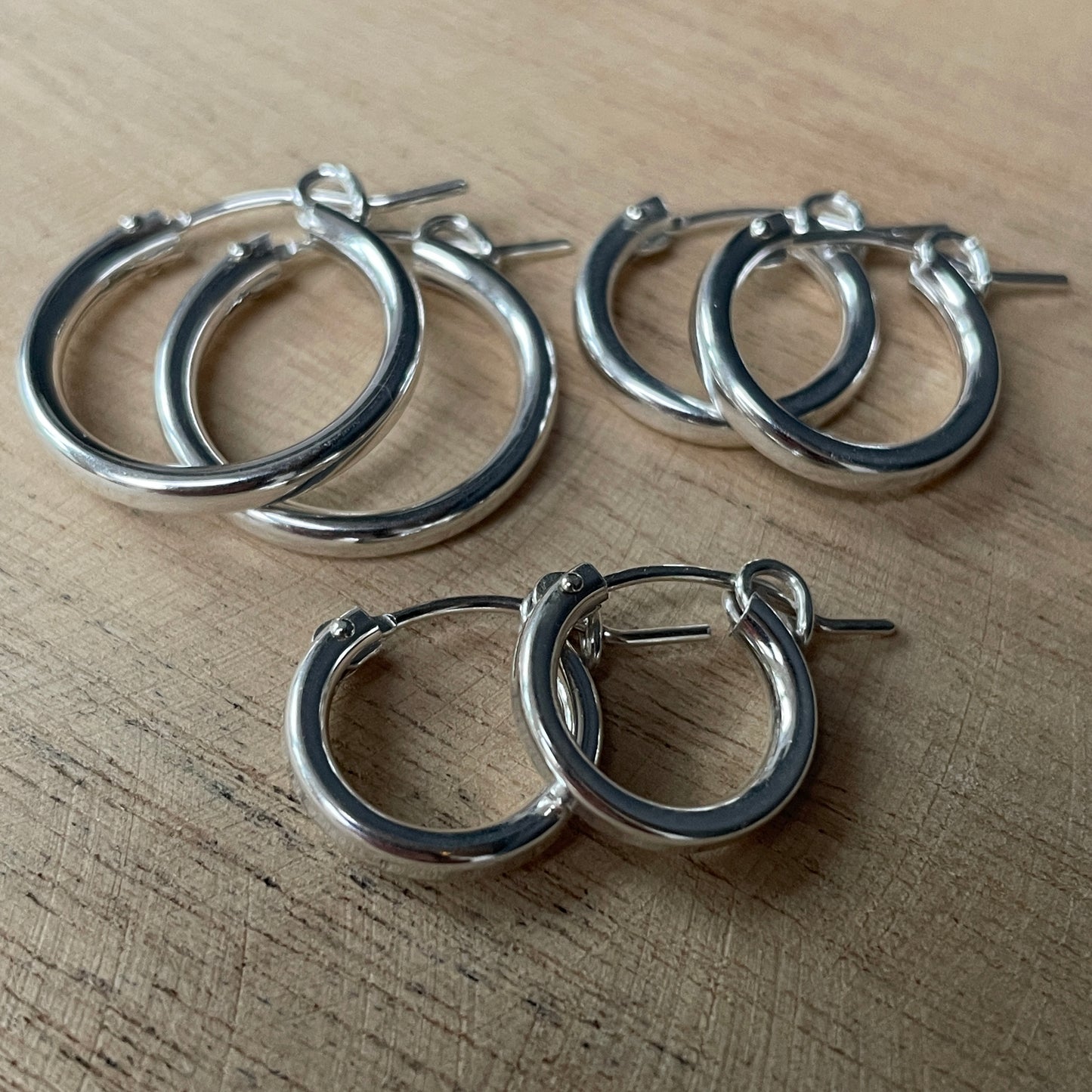 Oorringen 925 sterling zilver