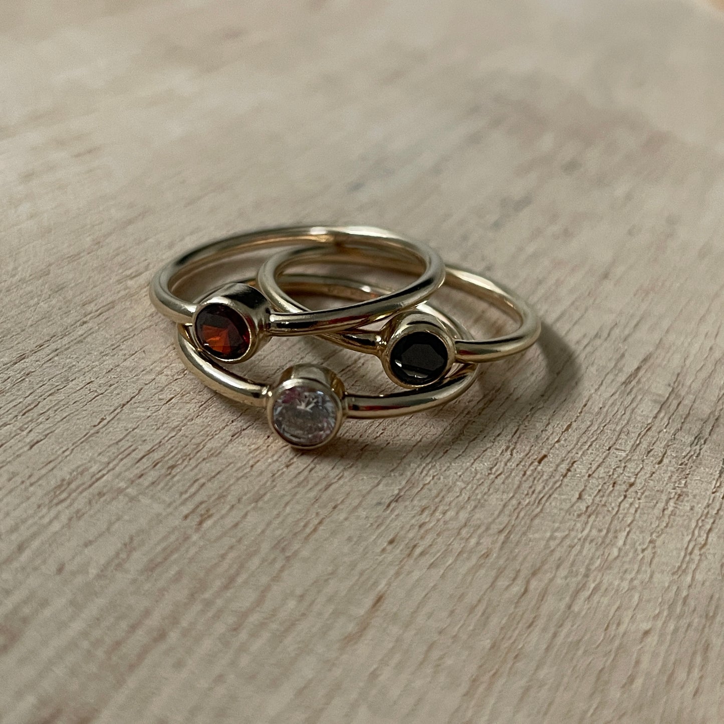 Anello impilabile Gold Filled