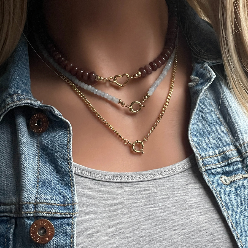 Collana Blu Ghiaccio