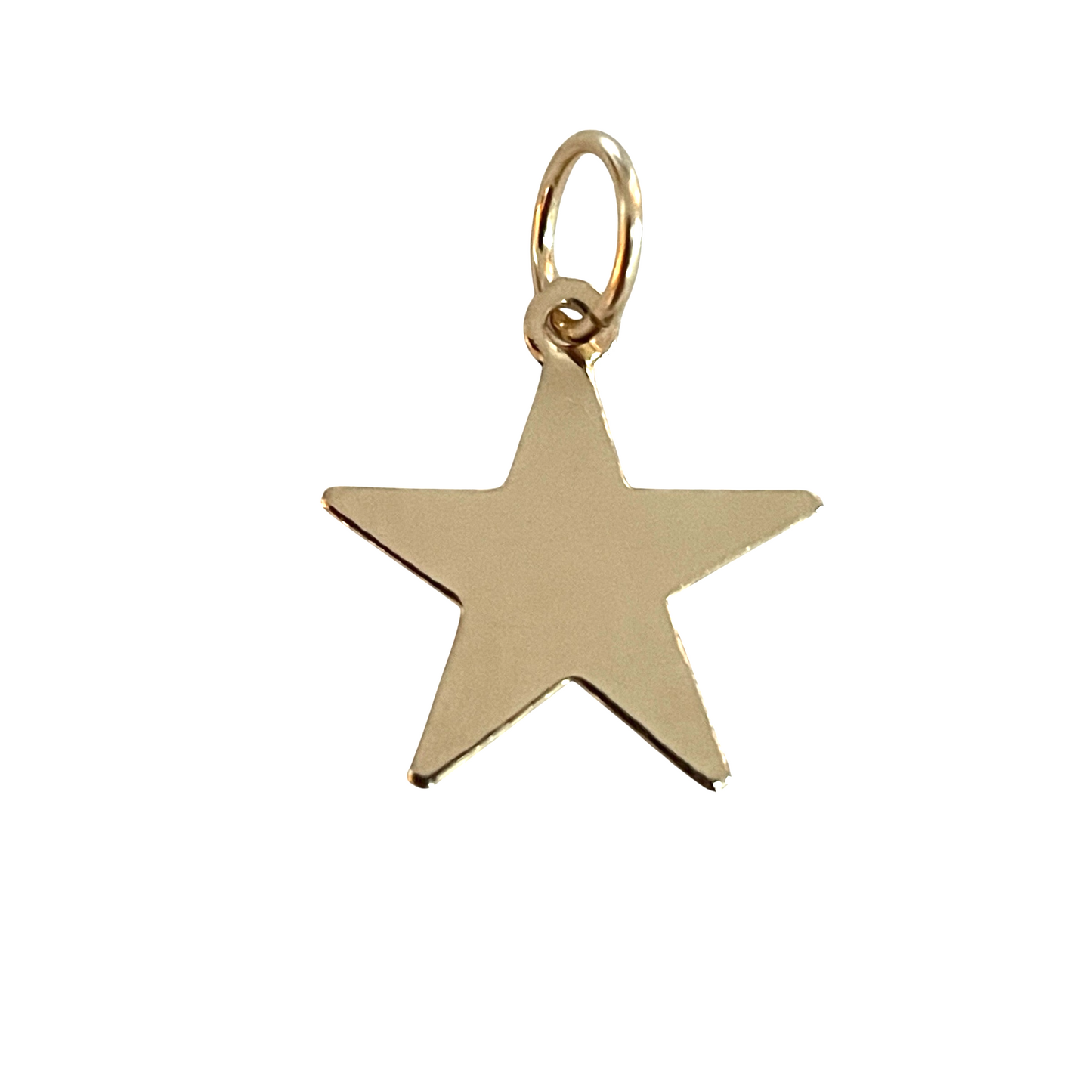 Ciondolo Stella Oro Riempito