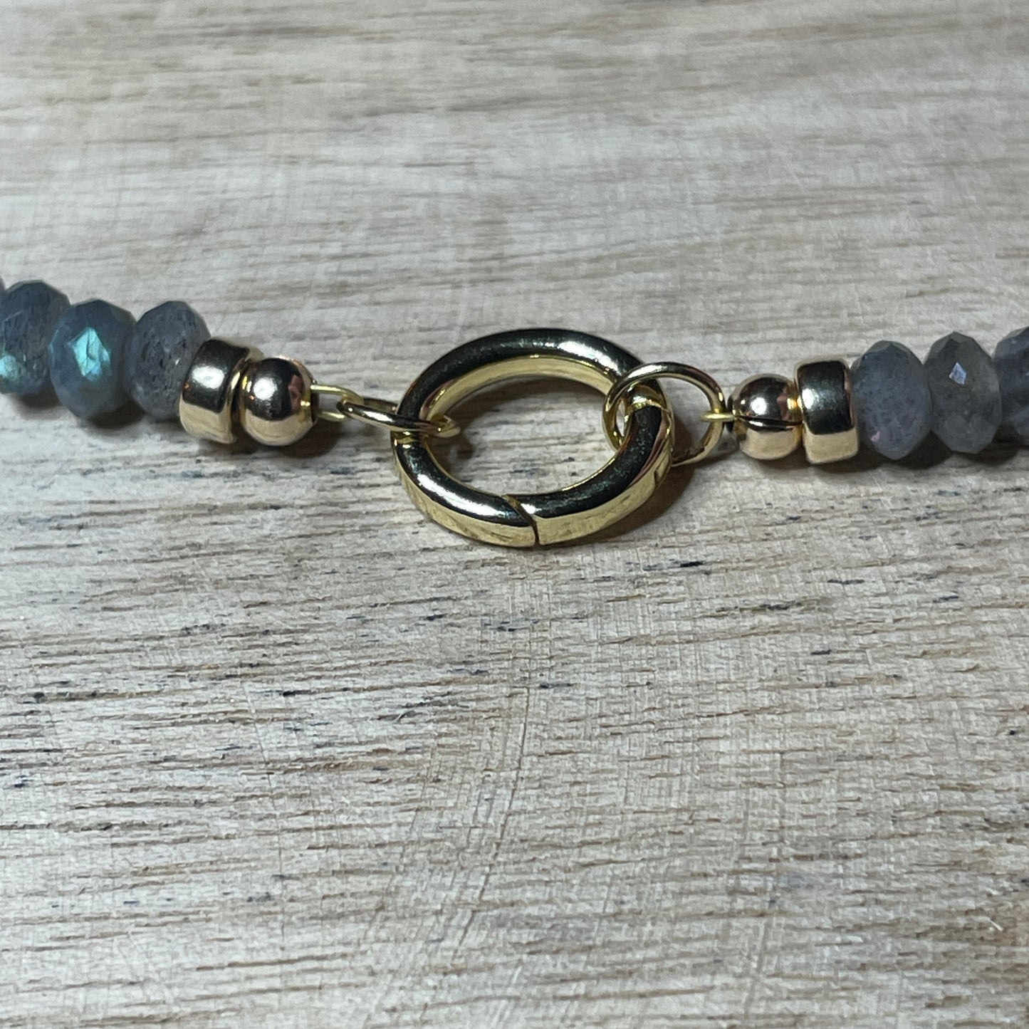 Labradorite Grigio ketting (stenen 6mm)