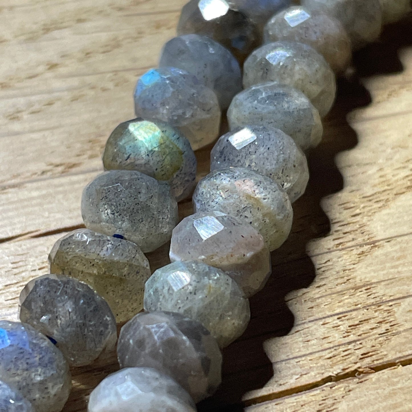 Labradorite necklace (stones 8mm)