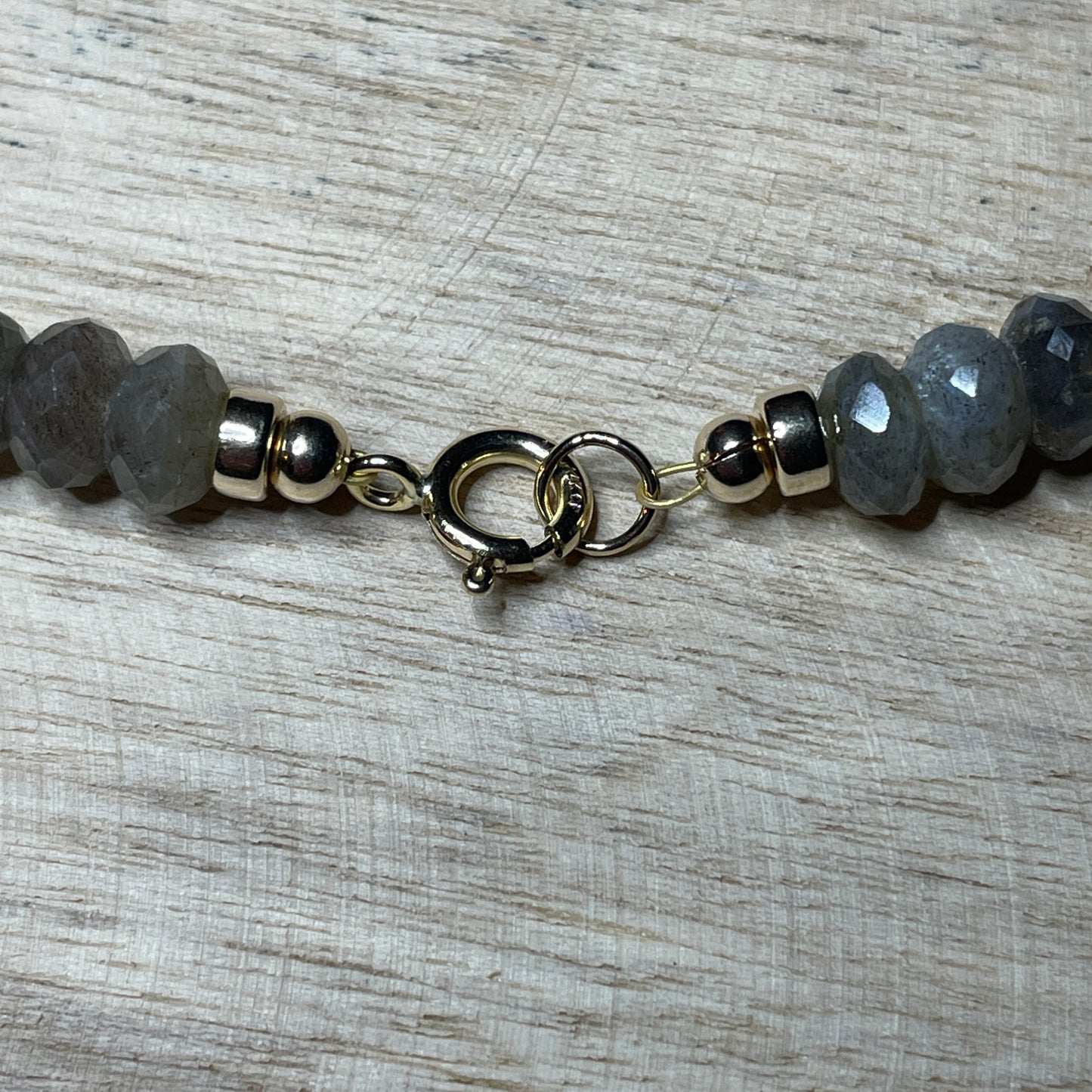 Labradorite necklace (stones 8mm)