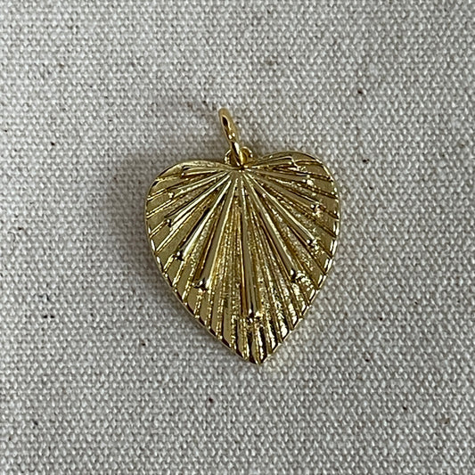 Pendant heart Gold Filled