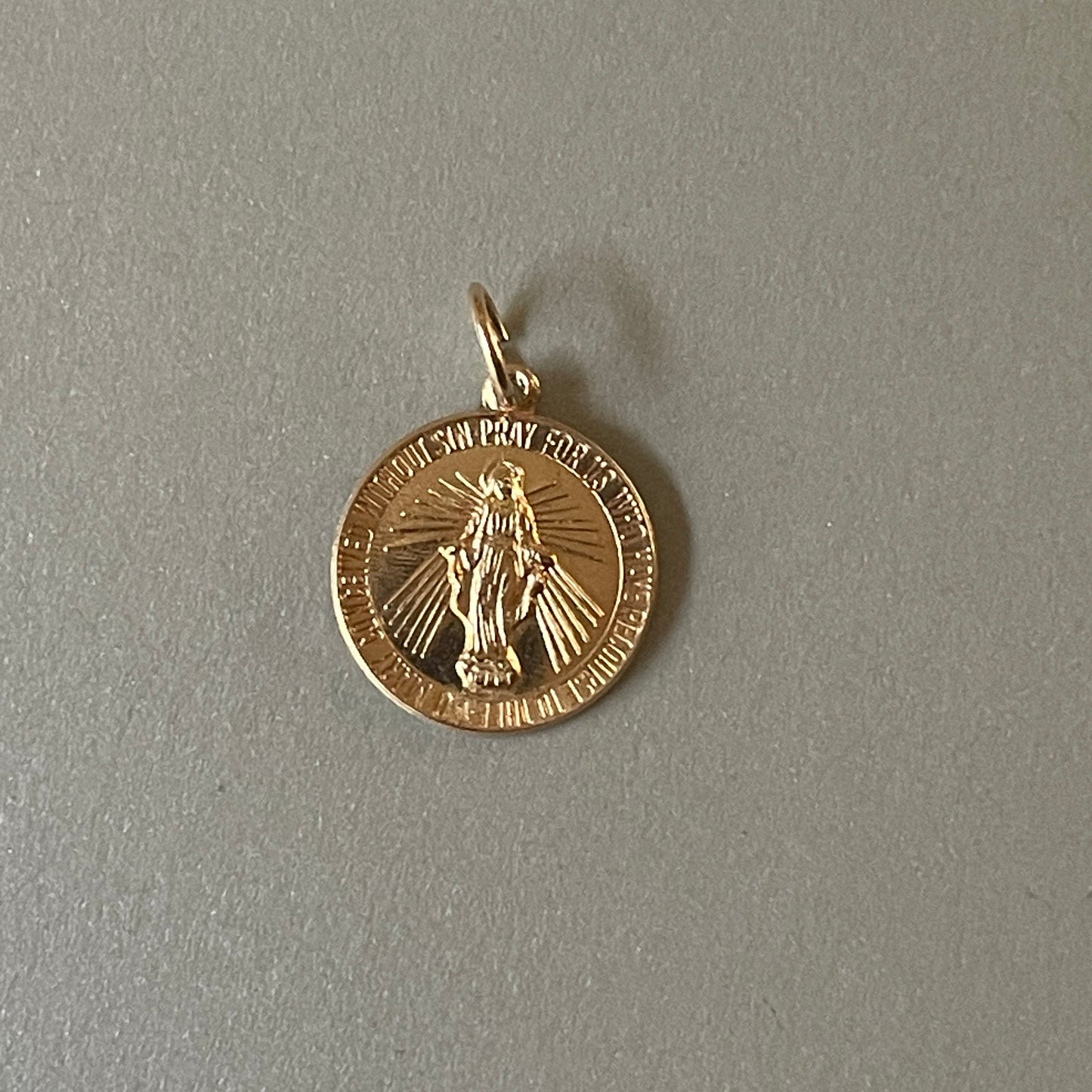 Hanger Maria Gold Filled of 925 sterling zilver