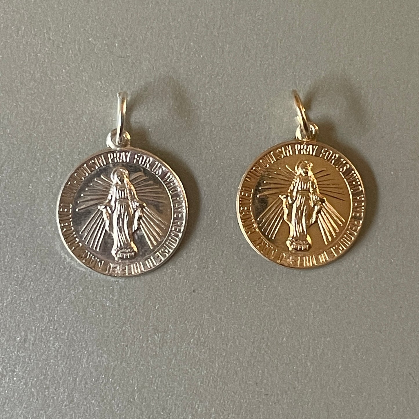 Hanger Maria Gold Filled of 925 sterling zilver