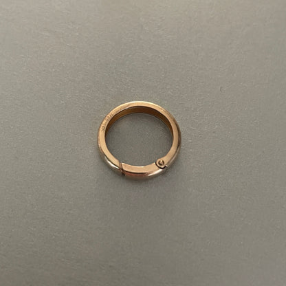 Ronde connector gold filled of 925 sterling zilver