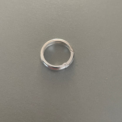 Ronde connector gold filled of 925 sterling zilver