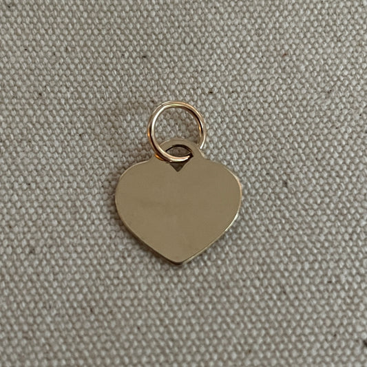 Pendant heart Gold Filled