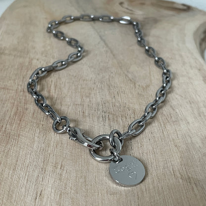 Sogni necklace silver colored