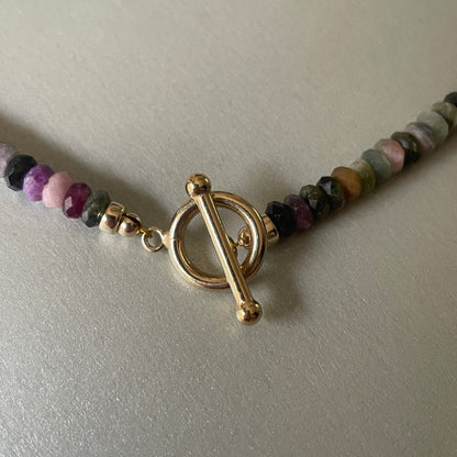 Gold Filled ring/bar connector