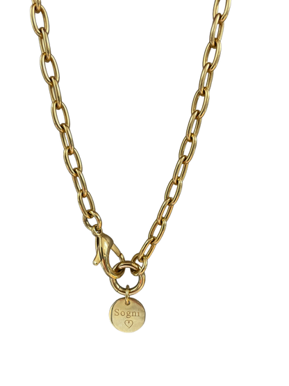 Sogni necklace gold